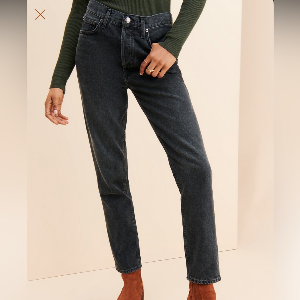 Agolde Fen High Rise Tapered Jeans